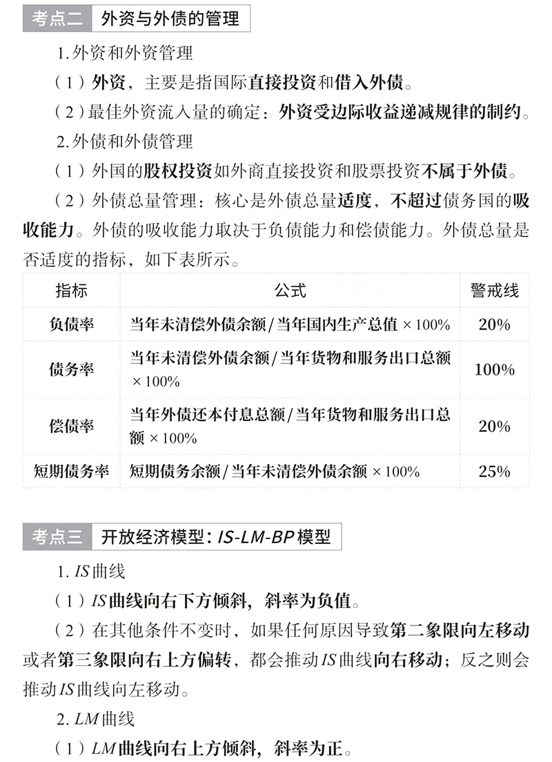 2024年中级经济师《金融专业》核心考点汇总