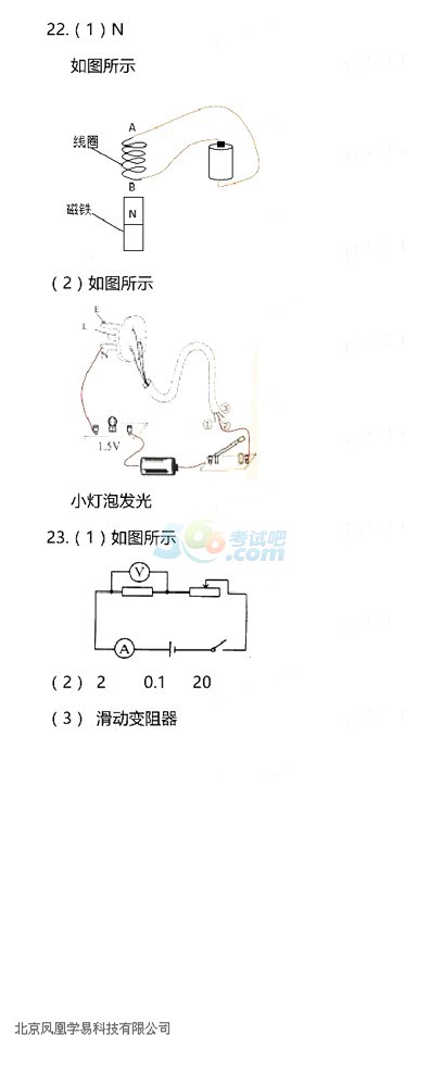 考试吧：广东广州2017年中考《物理》试题及答案