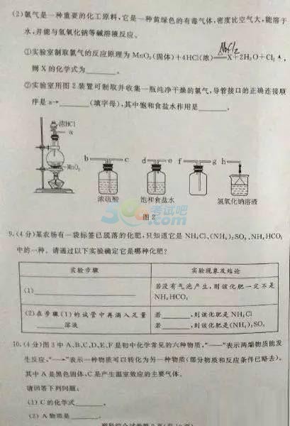 考试吧：2017内蒙古包头中考《理综》试题及答案