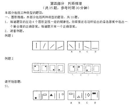 历年国家公务员考试图形推理真题及对比分析