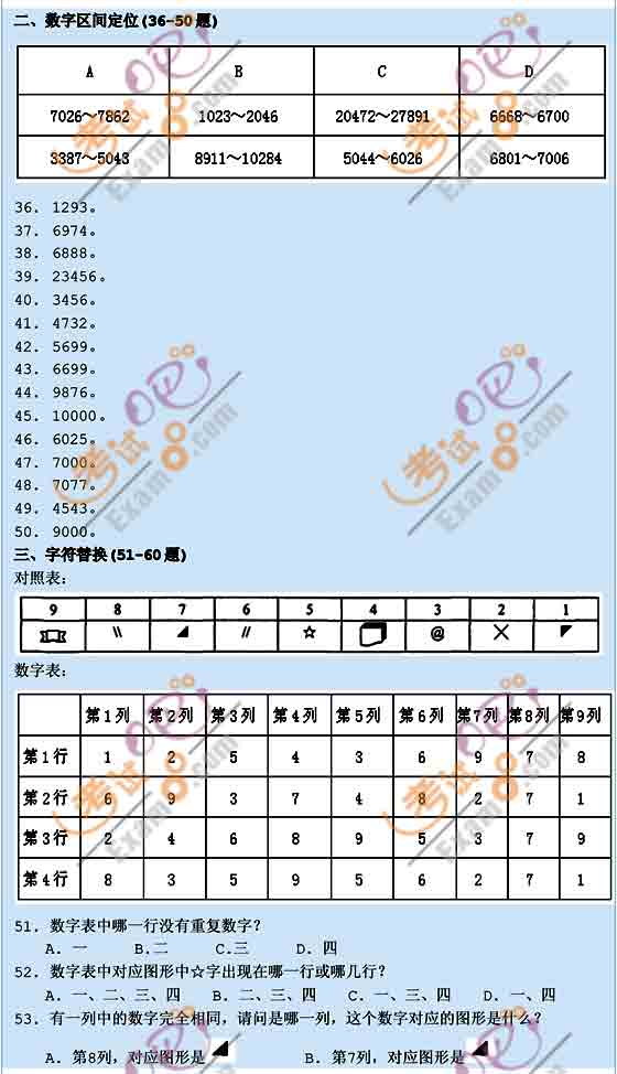 2005年江苏公务员考试行测试题及答案解析(B卷)