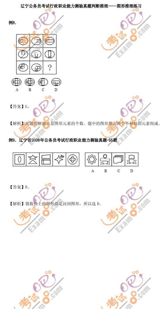 公务员行测专项突破：四类常考图形推理题型解析