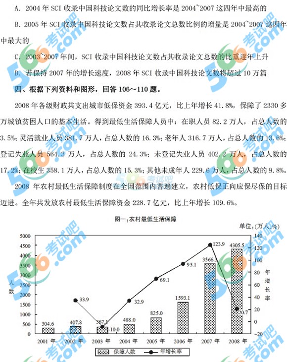 2015年4.25公务员联考《行测》模拟试题及答案(14)