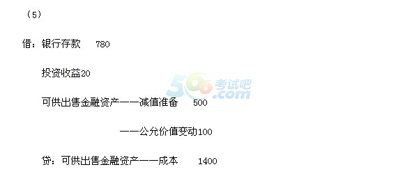 2015中级会计职称《会计实务》真题及答案(版本2)