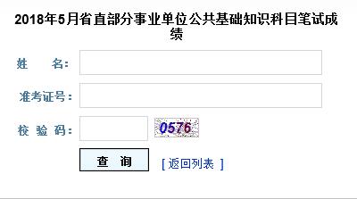 广大考生可登录贵州人事考试信息网或点击下面链接进入查询入口