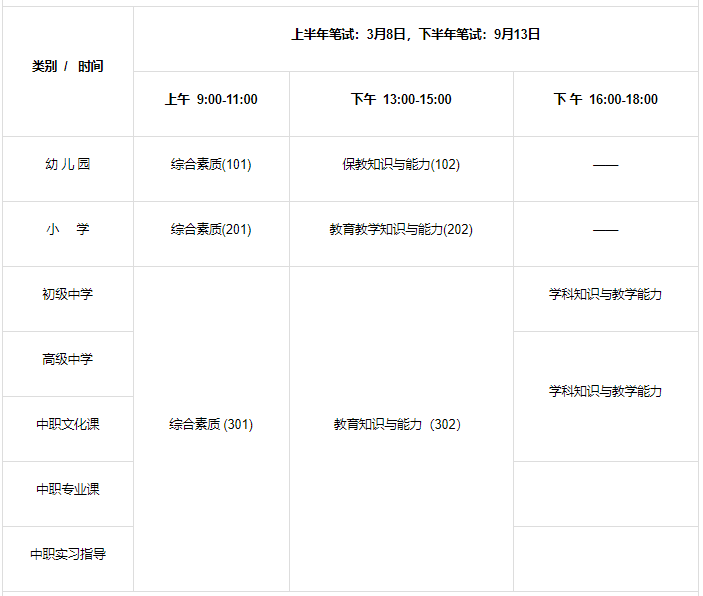 2025年教师资格证笔试时间及面试时间已公布