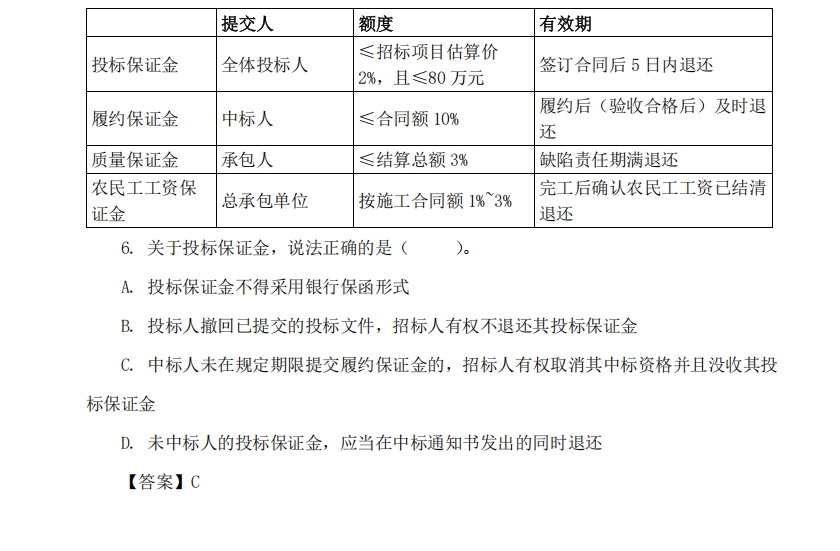 一级建造师考试工程法规讲义：建设工程招标投标制度