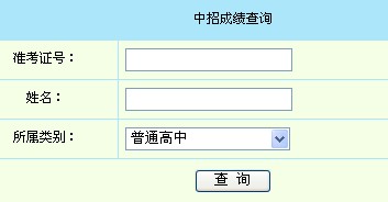 点击进入 2012河南郑州中考成绩查询入口